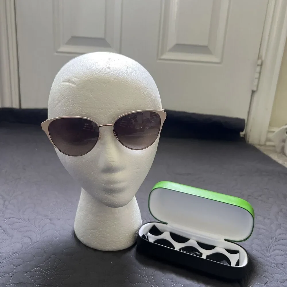 Kate Spade Sunglasses IANNA/G/S AU2HA Pink Blush Red Brown 56 16 140 w/Case